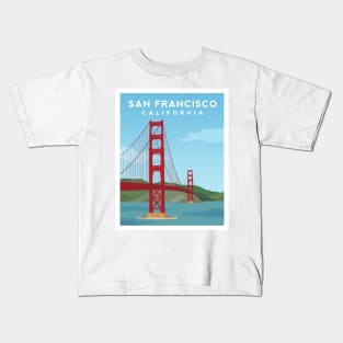 Golden Gate Bridge - San Francisco, California Kids T-Shirt